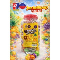 JAR LOLLIPOP 1KILO(123pcs*12)